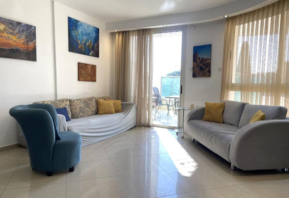Sunny 3Br Apartment Golf Residence Eilat Eksteriør billede